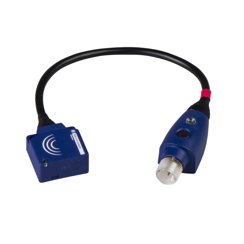 Schneider Sensors Osisense XS & XT_ induc. sensor XS9 - 26x26x13 - Sn10mm - 6..6000c/mn - 24..240VAC/DC - 1/2" 0.15m_ [XS9E11RMBL01U20]