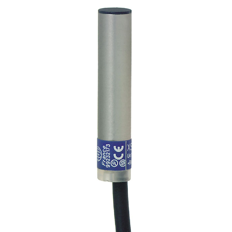 Schneider Sensors Osisense XS & XT_ inductive sensor XS1 Ø6.5 - L33mm - brass - Sn2mm - 12..24VDC - cable 2m_ [XS106B3NAL2]