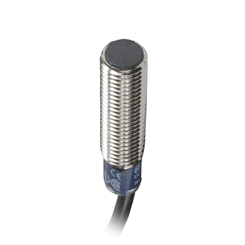 Schneider Sensors Osisense XS & XT_ Inductive proximity sensors XS, inductive sensor XS1 M8, L33mm, brass, Sn2.5mm, 12..24VDC, cable 2m_ [XS108B3NAL2]