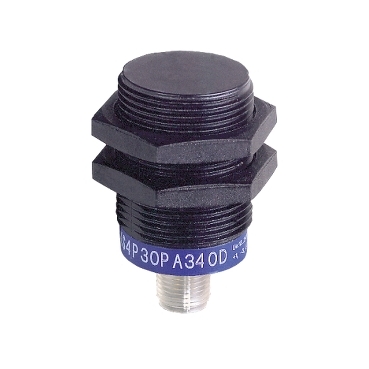 Schneider Sensors Osisense XS & XT_ Inductive proximity sensors XS, inductive sensor XS4 M30, L50mm, PPS, Sn15mm, 12...24 VDC, M12_ [XS4P30PA340D]