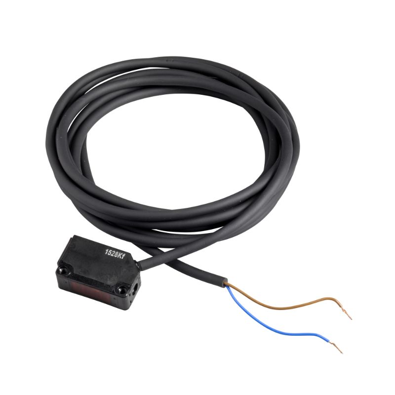 Schneider Sensors OsiSense XU_ photo-electric sensor - XUM - emitter - 12..24VDC - cable 2m_ [XUM2AKCNL2T]