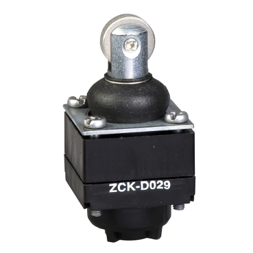 Schneider Sensors OsiSense XC Standard_ limit switch head ZCKD - steel roller plunger with boot_ [ZCKD029]