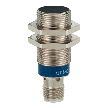 Schneider Sensors Osisense XS & XT_ Inductive proximity sensors XS, inductive sensor XS1 M18, L50mm, brass, Sn8mm, 12...24 VDC, M12_ [XS118B3PBM12]