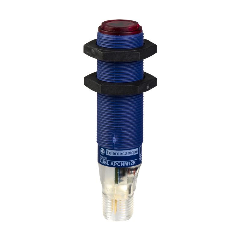 Schneider Sensors OsiSense XU_ photo-electric sensor - XUB - receiver - laser - Sn 100m - 12..24VDC - M12_ [XUBLAPCNM12R]