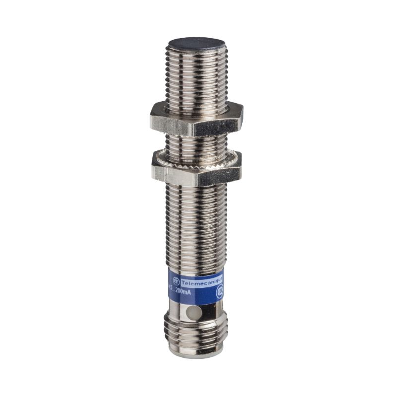 Schneider Sensors Osisense XS & XT_ Inductive proximity sensors XS, inductive sensor XS1 M12, L48mm, brass, Sn2mm, 12...24 VDC, M12_ [XS1N12NC410D]