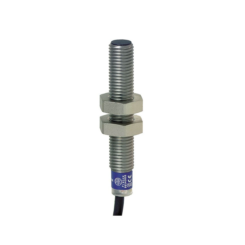 Schneider Sensors Osisense XS & XT_ inductive sensor XS1 M8 - L50mm - stainless - Sn1mm - 24..240VAC/DC - cable 2m_ [XS1M08MA230]