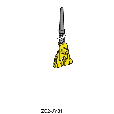 Schneider Sensors OsiSense XC Special_ limit switch lever ZC2JY - spring lever with thermoplastic end - -40..70°C_ [ZC2JY81]