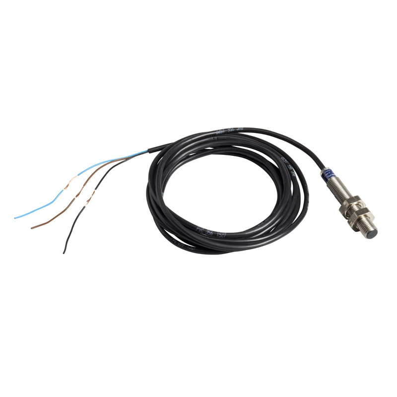Schneider Sensors Osisense XS & XT_ Inductive proximity sensors XS, inductive sensor XS5 M8, L51mm, stainless, Sn1.5 mm, 12...48 VDC, cable 2 m_ [XS508BLPBL2]