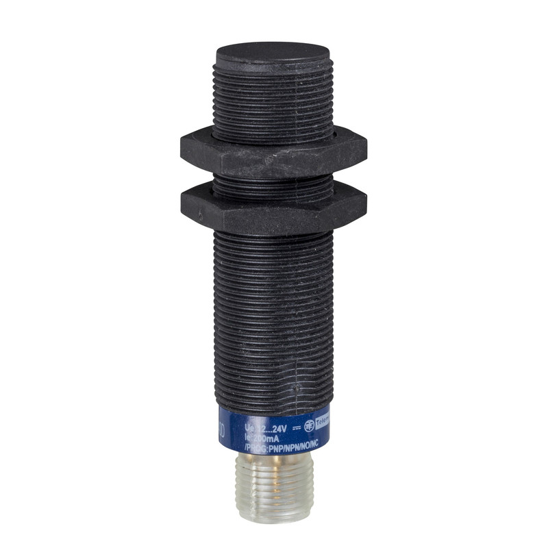 Schneider Sensors Osisense XS & XT_ Inductive proximity sensors XS, inductive sensor XS4 M18, L70mm, PPS, Sn8mm, 12...48 VDC, M12_ [XS4P18PA370D]