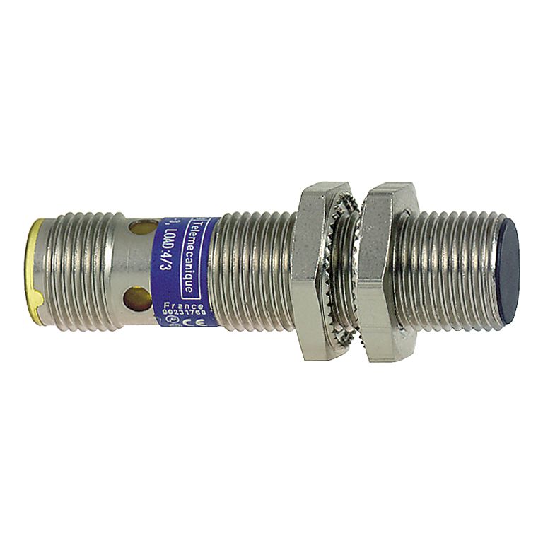 Schneider Sensors Osisense XS & XT_ inductive sensor XS1 M12 - L48mm - brass - Sn2mm - 12..24VDC - M12_ [XS1N12PC410D]