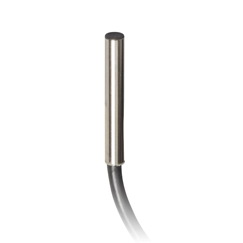 Schneider Sensors Osisense XS & XT_ Inductive proximity sensors XS, inductive sensor XS1 Ø4, L28mm, brass, Sn1mm, 5..24VDC, cable 2m_ [XS1L04PA310]