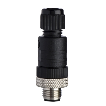 Schneider Sensors Osisense XS & XT_ male, 1/2 20UNF, 3-pin, straight connector - cable gland Pg 7_ [XZCC20MDM30B]