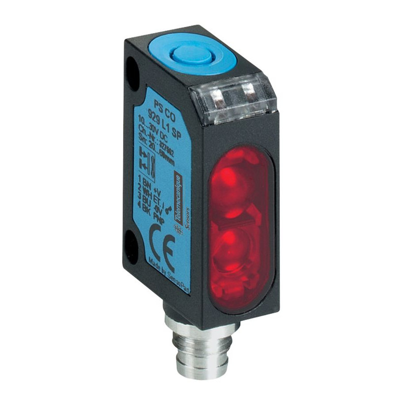 Schneider Sensors OsiSense XU_ photo-electric sensor - XUY 929 - BGS - laser - Sn 110mm - 12..24VDC - M8_ [XUYPSCO929L2SP]