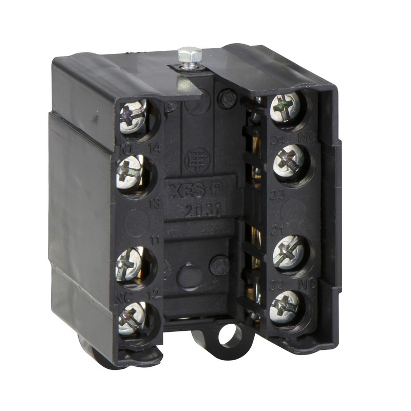 Schneider Sensors OsiSense XC Standard_ Limit switch contact block 1 NO + 1NC snap action_ [XESP2151L]
