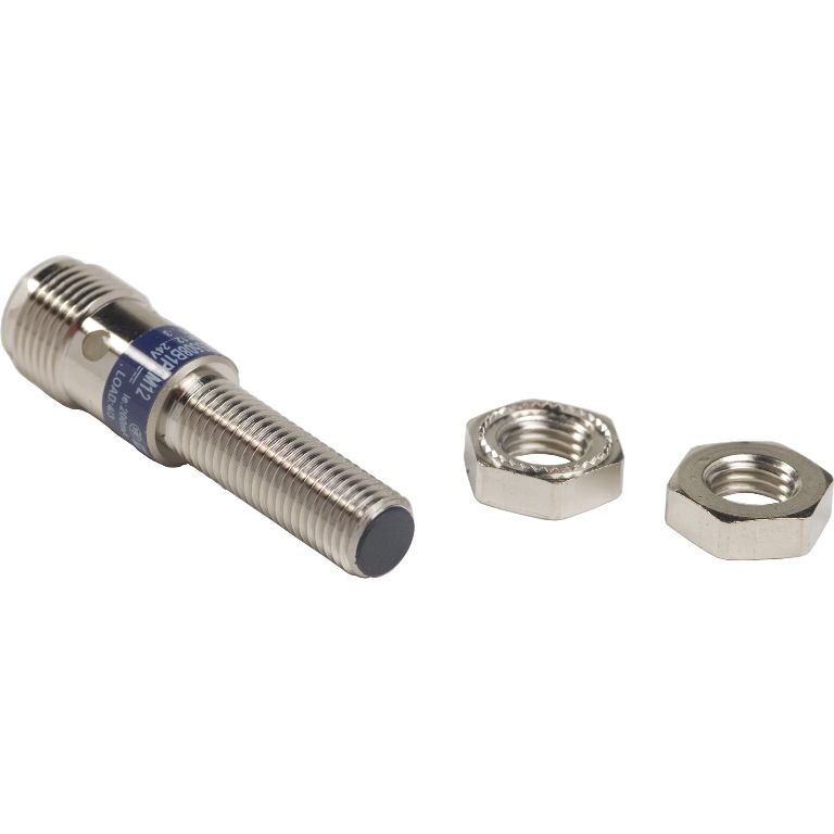 Schneider Sensors Osisense XS & XT_ Inductive proximity sensors XS, inductive sensor XS5 M8, L45mm, stainless, Sn1.5 mm, 12...24 VDC, M12_ [XS508B1PAM12]