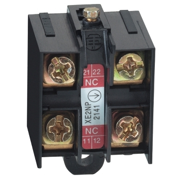 Schneider Sensors OsiSense XC Standard_ Limit switch contact block, Limit switches XC Standard, 2NC, slow break, simultaneous_ [XE2NP2141]