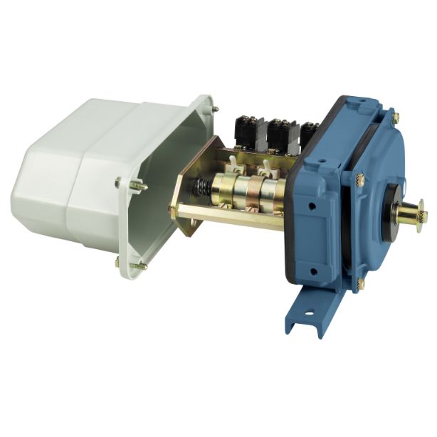 Schneider Sensors XR, XF_ Single stage heavy duty screw limit switch, XR and XF, XR2, 3C/O, aluminium alloy housing_ [XR2AA03K20]