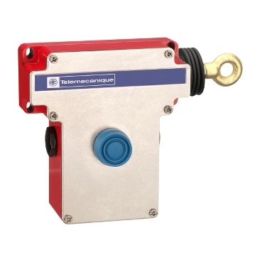 Schneider Sensors Preventa XY2C_ e-stop rope pull switch XY2CE - RH side -1NC+1NO - booted pushbutton_ [XY2CE1A250]