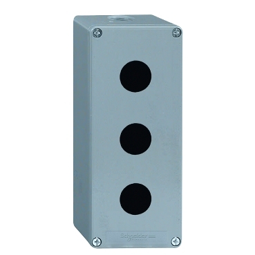 Schneider Signaling Harmony XAP, XB2 SL_ die-cast empty control station - XAPM - Ø 30.5 - zinc alloy - 3 openings_ [XAPM3603H29]
