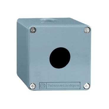 Schneider Signaling Harmony XAP, XB2 SL_ die-cast empty control station - XAPM - Ø 30.5 - zinc alloy - 1 opening_ [XAPM1601H29]