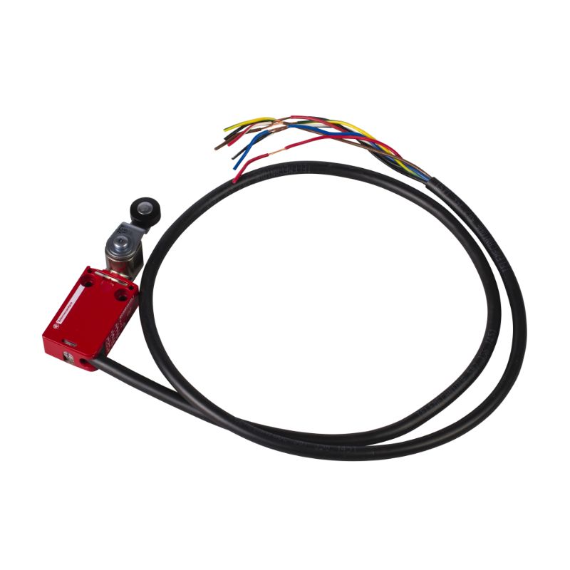 Schneider Signaling Preventa XCS_ safety limit switch XCSM - metal - rotary lever - 2 NC + 1 NO - cable 5 m_ [XCSM3915L5]