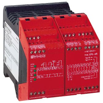 Schneider Signaling Preventa XPS_ module XPSAR - Emergency stop - 24 V AC DC_ [XPSAR311144P]