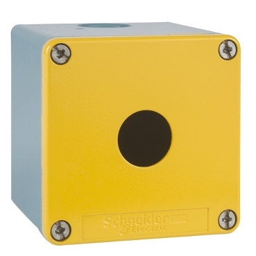 Schneider Signaling Harmony XAP, XB2 SL_ die-cast empty control station - XAPJ - Ø 22 - zinc alloy - 1 opening_ [XAPJ1201]