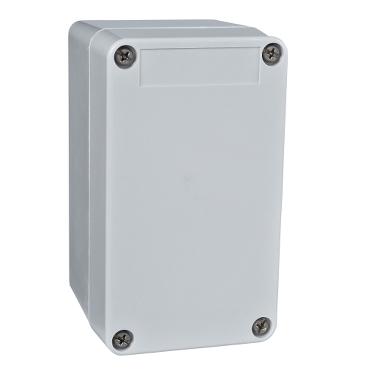 Schneider Signaling Harmony XAP, XB2 SL_ Harmony XAP, XB2 SL, Empty control station, plastic, grey, undrilled, 85 x 146 x 87 mm_ [XAPA1100]
