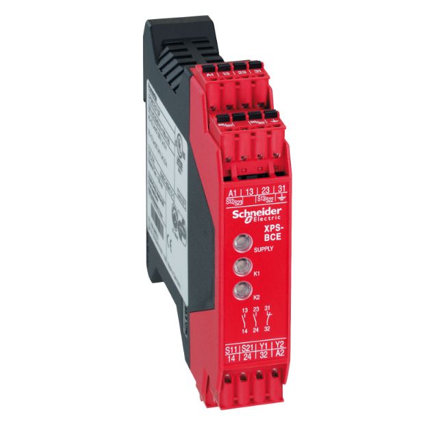 Schneider Signaling Preventa XPS_ module XPSBCE - two-hand control - 230 V AC_ [XPSBCE3710C]