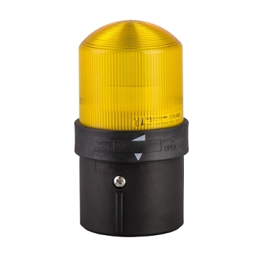 Schneider Signaling Harmony XVB_ Ø 70 mm tower light - flashing - yellow - IP65 - 230 V_ [XVBL1M8]