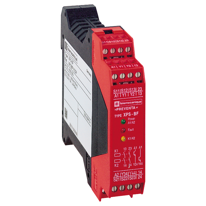 Schneider Signaling Preventa XPS_ module XPSBF - two-hand control - 24 V DC_ [XPSBF1132P]
