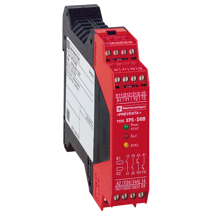 Schneider Signaling Preventa XPS_ module XPSDM - 2 coded magnetic switch - 24 V DC_ [XPSDMB1132P]