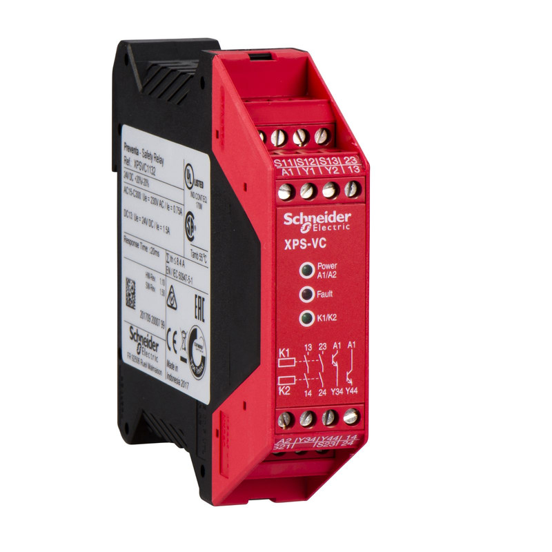 Schneider Signaling Preventa XPS_ module XPSVC - enabling switch - 24 V DC_ [XPSVC1132]