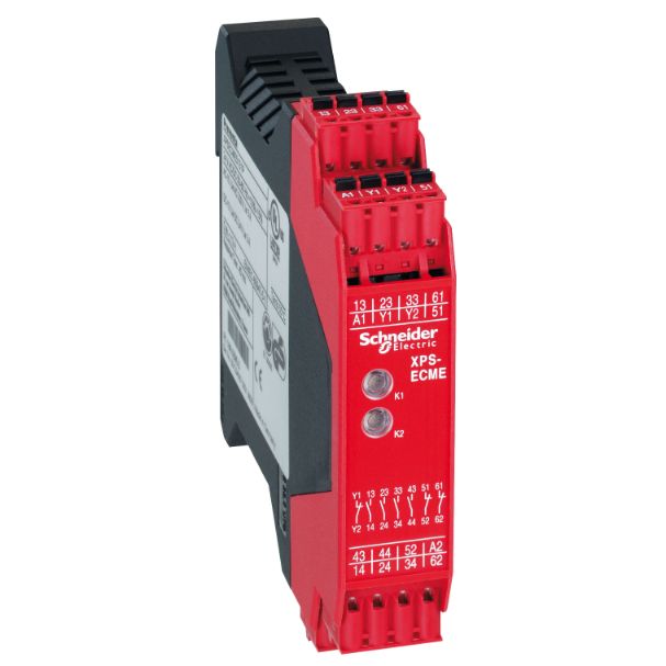 Schneider Signaling Preventa XPS_ module XPSECME - increasing safety contacts - 24 V AC/DC_ [XPSECME5131C]