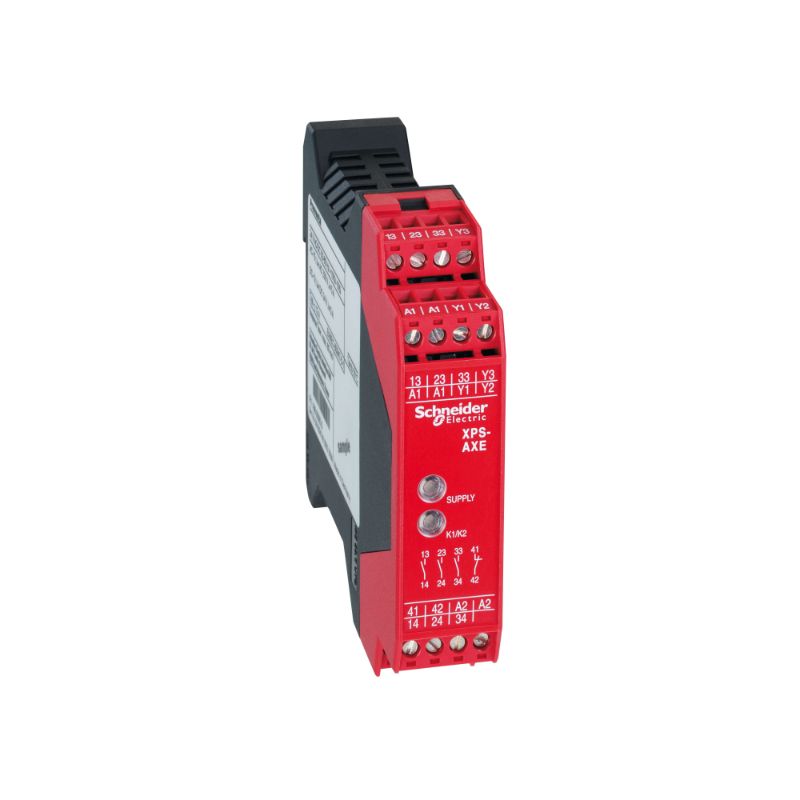 Schneider Signaling Preventa XPS_ module XPSAXE - stop and switch monitoring - 24 V DC_ [XPSAXE5120C]