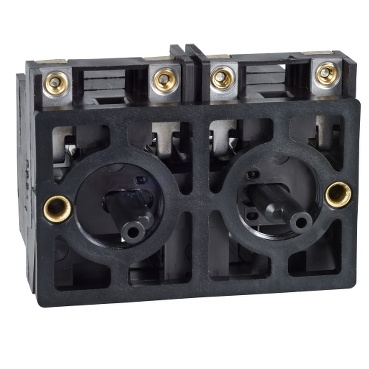 Schneider Signaling Harmony XAC_ Harmony XAC, Double contact block, spring return, front mounting, 2- speed C/O + N/O staggered_ [XESD1281]