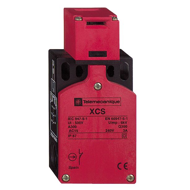 Schneider Signaling Preventa XCS_ Safety switch, Telemecanique Safety switches XCS, plastic XCSTA, 1 NC + 2 NO, slow break, 1 entry tapped Pg 11_ [XCSTA591]