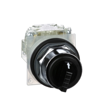 Schneider Signaling Harmony 9001K_ SELECTOR SWITCH 600VAC 10A 30MM T-K_ [9001KS43BH13]