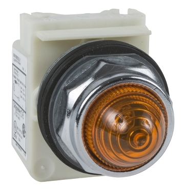 Schneider Signaling Harmony 9001K_ PILOT LIGHT 120V 30MM TYPE K +OPTIONS_ [9001KP38LYA9]