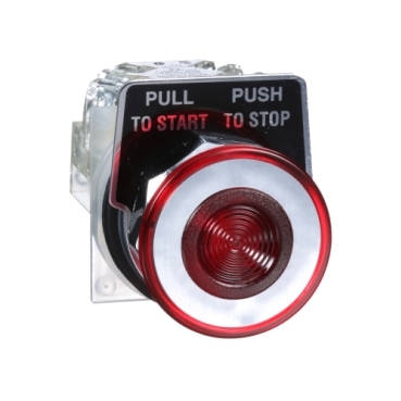 Schneider Signaling Harmony 9001K_ PUSHBUTTON 600VAC 10A 30MM TYPE K_ [9001KR9RH13]