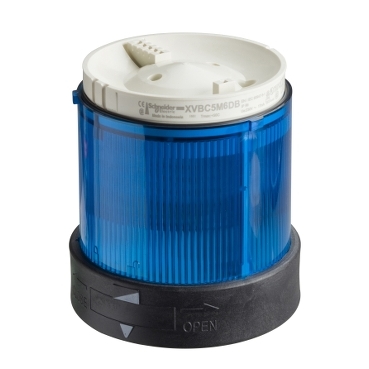 Schneider Signaling Harmony XVB_ Illuminated Blue Lens w- Integrated LED_ [XVBC2B6]