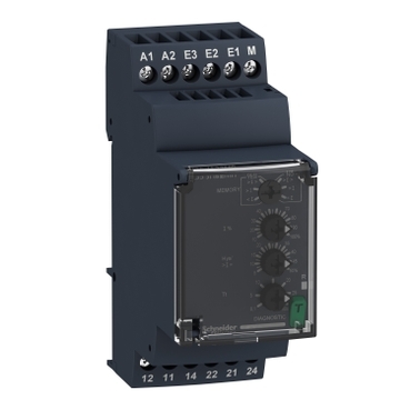 Schneider Signaling Zelio Control_ Current control relay 0.15A…15A, 2 C/O_ [RM35JA32MR]