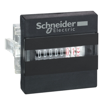 Discontinued##  Schneider Signaling Zelio Count_ hour counter - mechanical 7 digit display - 115 V AC_ [XBKH70000001M]