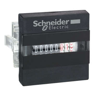 Schneider Signaling Zelio Count_ hour counter - mechanical 7 digit display - 24 V AC_ [XBKH70000004M]