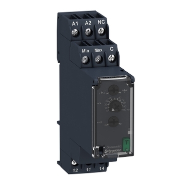 Schneider Signaling Zelio Control_ Level control relay RM22-L - 24..240 V AC/DC - 1 C/O_ [RM22LG11MR]