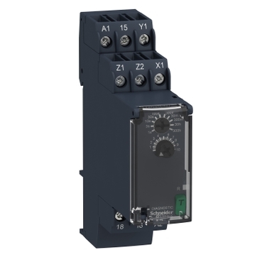 Schneider Signaling Zelio Time_ On and Off-delay Timing Relay - 0.05s…300h - 24…240V AC/DC - 1C/O_ [RE22R1ACMR]