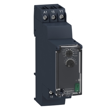 Schneider Signaling Zelio Time_ Interval Timing Relay - 0.05s…300h - 24…240V AC/DC - 1C/O_ [RE22R1HMR]