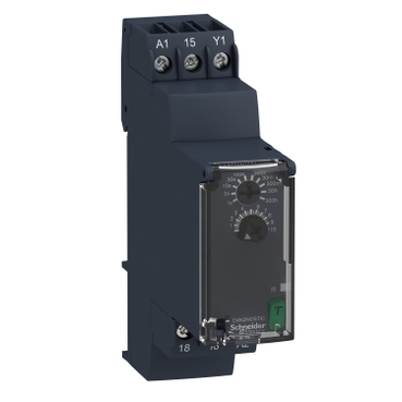 Schneider Signaling Zelio Time_ Symmetrical Flashing Timing Relay - 0.05s…300h - 24…240V AC/DC - 1C/O_ [RE22R1DMR]