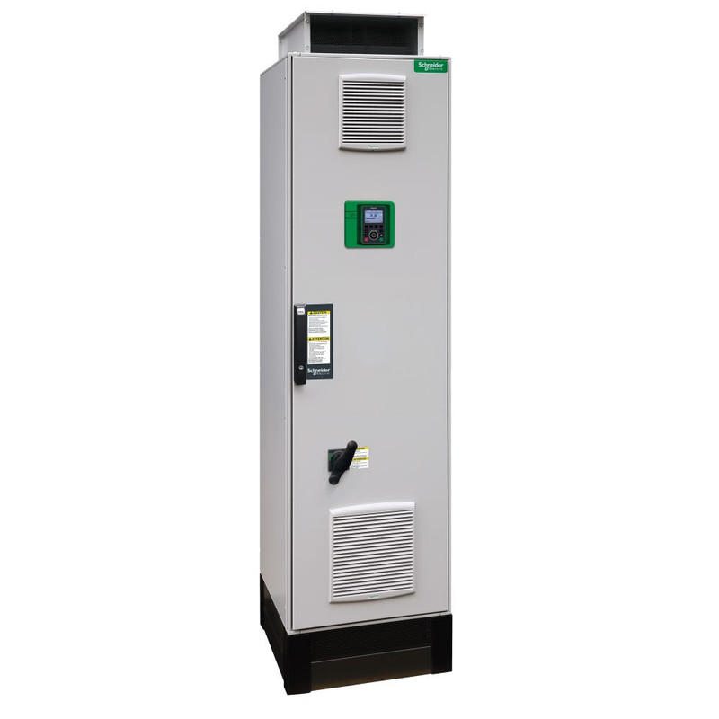Schneider VFD Altivar Process ATV900_ Variable speed drive, Altivar Process ATV900, floor standing ATV950, 315 kW, 400/440 V, w/o braking unit, IP54_ [ATV950C31N4F]
