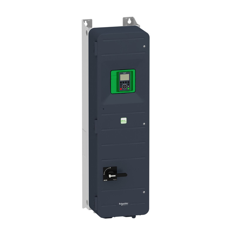 Schneider VFD Altivar Process ATV600_ variable speed drive ATV650 - 90kW/125HP - 380...480V - IP55 - disconnect switch_ [ATV650D90N4E]